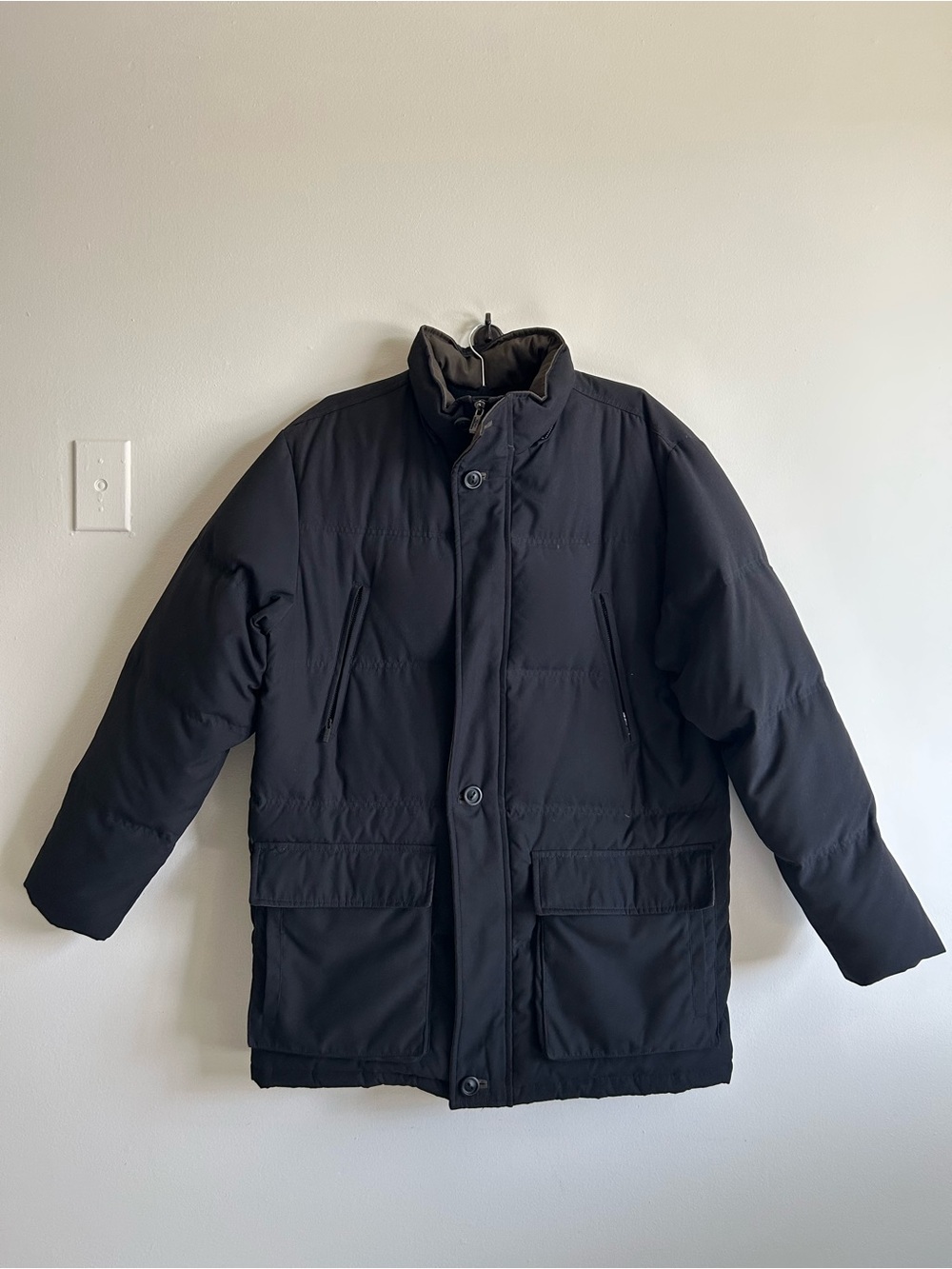 RFT Rainforest Down filled Black Winter Jack - Classic Warm Parka